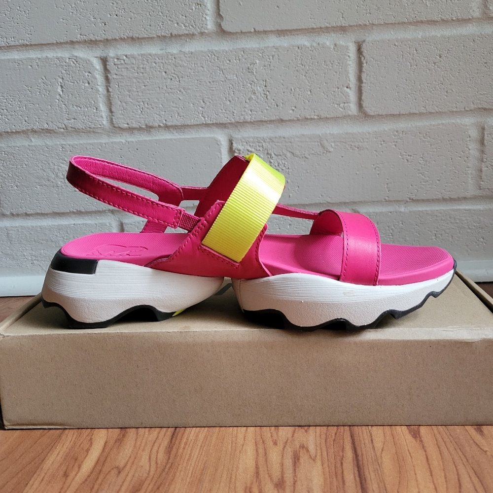 SOREL Kinetic Impact Sling Sandals Cactus Pink 8, New Without Box - Picture 7 of 8